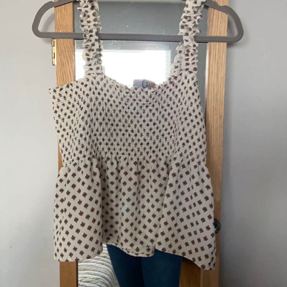 CJLA smocked tank top